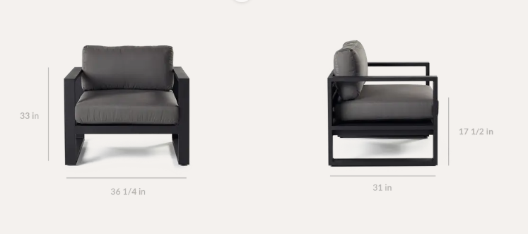 Coronado Aluminum Lounge Chair